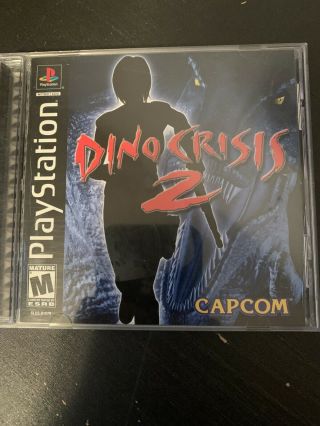 Dino Crisis 2 (sony Playstation 1,  2000) Complete Rare