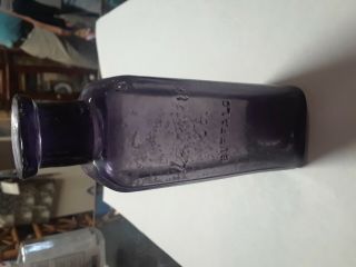 Antique Larkin Co.  - Buffalo Purple Color Bottle Very Old