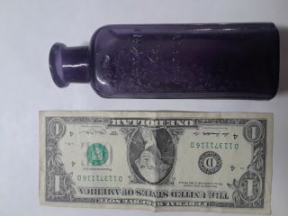 Antique LARKIN CO.  - BUFFALO Purple Color Bottle Very Old 3