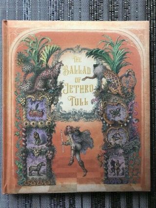 Rare Jethro Tull " The Ballad Of Jethro Tull " Hardback Book