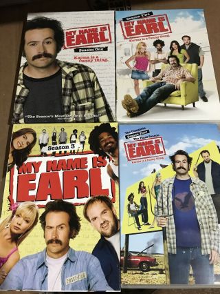 My Name Is Earl - Complete Series Dvd Seasons 1 - 4 1 2 3 4 Rare Htf