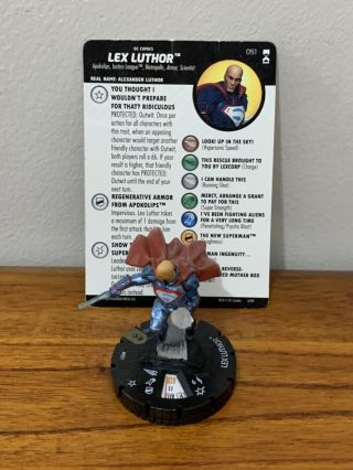 Heroclix Lex Luthor Rare 051 From Dc Rebirth