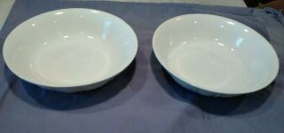 Mikasa Antique White Large Pasta Bowl 9 5/8 Inches Set Of 2 Bin 1088