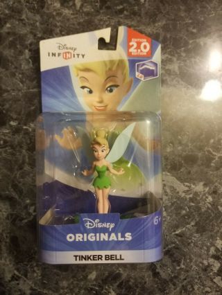 Disney Infinity 2.  0 Tinkerbell Figure Character Game Piece Nw Rare Discontinued