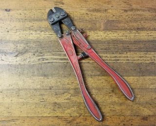 Antique Tools Bolt & Wire Cutter • Heavy Duty Metal Cutting Lock Cutting ☆usa