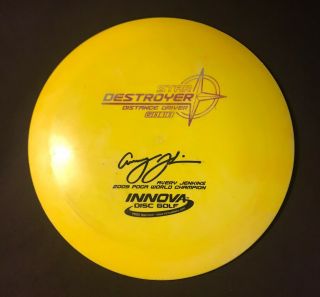 Innova Star Destroyer 2 Line Aj 165g Avery Jenkins Oop Rare Collectible.  Ink