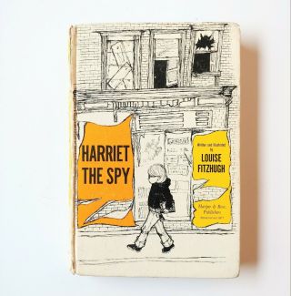 Rare Classic 1964 First Edition Harriet The Spy By Louise Fitzhugh Illustrated