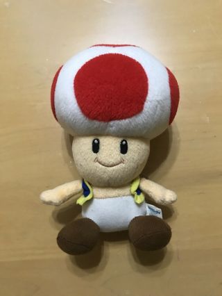 Mario Party 5 Toad Plush 2003 Rare And Authentic Pre - Owned
