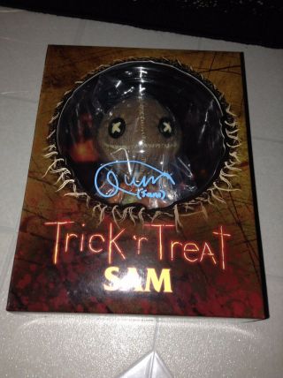 Quinn Lord Signed Mezco Trick R’ Treat Sam 6 Inch Figure Toy Halloween Rare