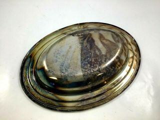 Vintage Wm.  Rogers Silver Plated Serving Bowl 12 