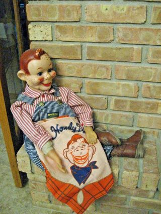 Vintage Howdy Doody 30 " Ventriloquist Doll 1972,  Nbc,  Wrangler Clothing