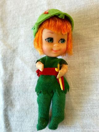 Vintage Liddle Kiddle 1968 Storybook Peter Paniddle Doll Mattel