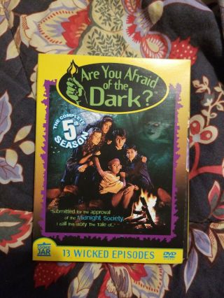 Are You Afraid Of The Dark? - Season 5 (dvd) Nickelodeon Rare Oop