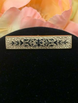 Antique Victorian Gold Filled Brooch / Pin