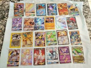Pokemon 26 Rare Cards In Nm With Case