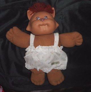 14 " Vintage 1983 Cabbage Patch Kids Brown Koosas Doll Stuffed Animal Plush Toy H