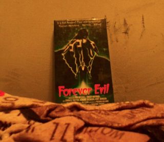 Forever Evil Vhs Rare Oop Horror Slasher Bizarre 80 