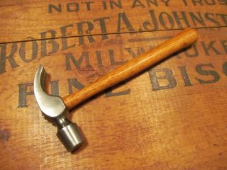 Vintage 5oz Unmarked Claw Hammer Old Antique Tool