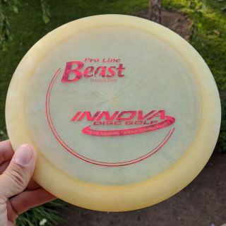 Rare Pfn Pearly Pro Line Beast Innova Disc Golf Champion Like 170g