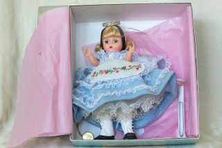 Madame Alexander Doll " Alice In Wonderland " 13000 W/ Stand