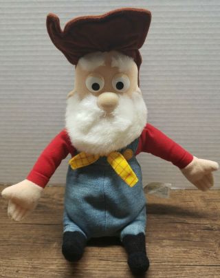 Disney World Toy Story 2 Prospector Stinky Pete 10 " Plush Rare Doll