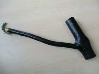 Hand Carved Traditional Vintage Irish Blackthorn Shillelagh