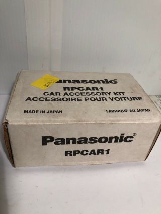 Rare Panasonic RPCAR1 Car Stereo Cassette Adapter Kit SH - CDM9A & SH - CDC9 1995 2