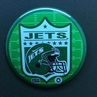 York Jets Football Giant Collector Pin Badge Nfl Wincraft Vintage Rare