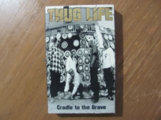 Thug Life Feat.  2pac Cradle To The Grave Cassette Single Hip Hop Rap Rare Oop