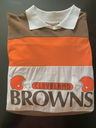 Vintage Xl Cleveland Browns Long Sleeve T Shirt Rare Hurry Make Offer