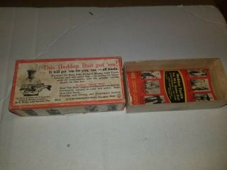 Vintage Heddon Dowagiac 9119xrg Lure Box Only & Insert