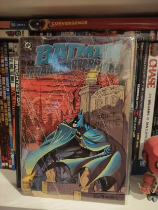 Batman: Strange Apparitions Softcover Graphic Novel Rare Oop Dc Englehart