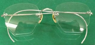 Antique Bausch & Lomb B&l Gold Filled Eyeglasses / Optical