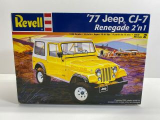 Revell 1:24 Scale 1977 Jeep Cj - 7 Renegade 2 