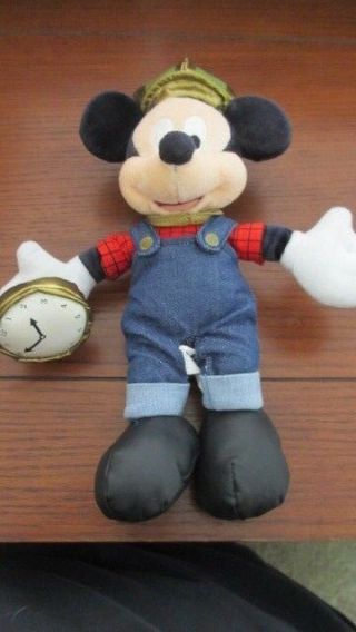 Rare Wdw Disneyland Around The World With Mickey Plush 10 " Limited Ed Of 2000