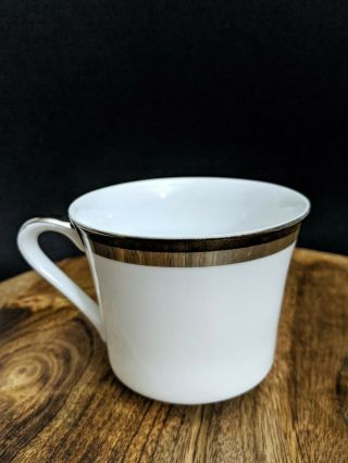 Vtg Seyei Fine China Tea Cup Mug Platinum 1971 Japan Porcelain Replacement Rare