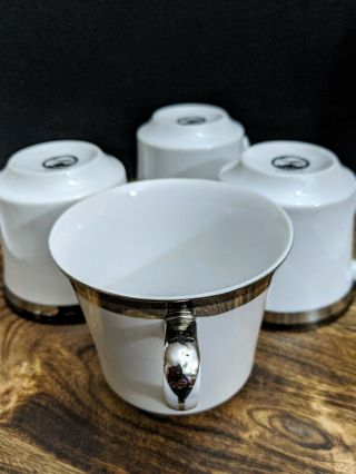 Vtg Seyei Fine China Tea Cup Mug Platinum 1971 Japan Porcelain Replacement Rare 3