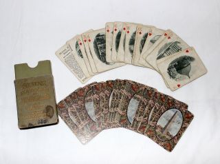 Antique & Rare: Souvenir Playing Cards Of Historic Boston And Vicinity