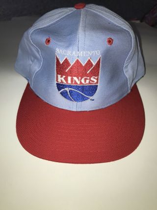 Vintage 90’s Sacramento Kings The Competitor Snapback Hat Cap Nba Vtg Rare
