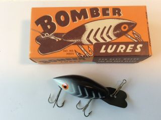 Vintage Wood Bomber Lure,  With Rare 1949 “transition” Box
