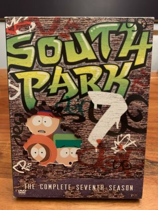 South Park The Complete Season 7 Dvd With Slipcover Rare