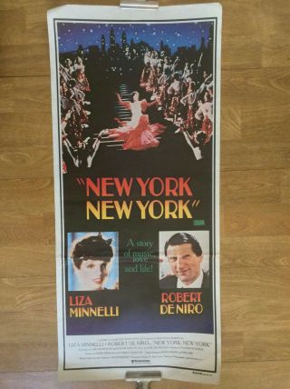 York York Rare Australian Daybill Movie Poster Cult 70s Martin Scorsese