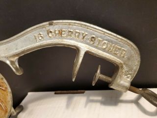 Antique Cherry Stoner Pitter Cast Iron 16 Enterprise MFG.  CO.  Philadelphia USA. 3