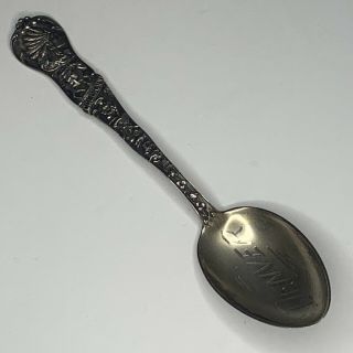 Sterling Silver 925 Denver Colorado Mining Native American Souvenir Spoon 15 G