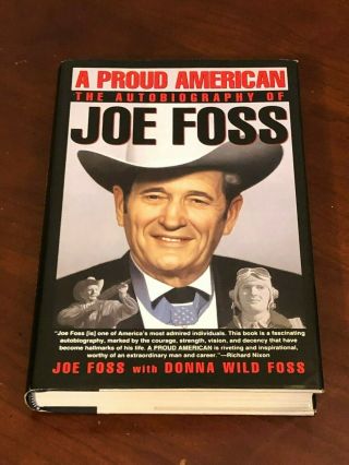 Joe Foss Wwii War Ace Medal Of Honor Moh Rare Signed Autograph 1st Edition Book
