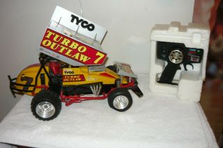 Vintage Tyco Turbo Outlaw 9 Rare R/c.  Complete,