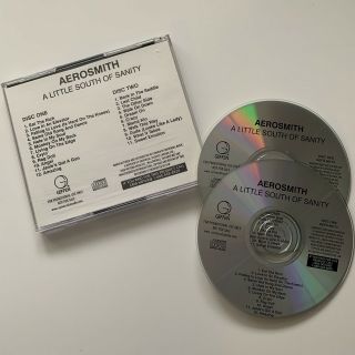 Aerosmith A Little South Of Sanity Rare Canadian Advance Promo 2 Cd Set Geffen