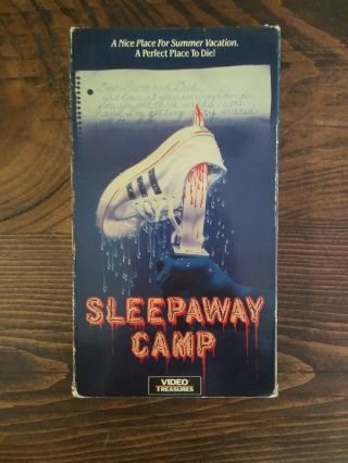 Sleepaway Camp Vhs Ultra Rare Horror Movie Htf Slasher 80s Retro Vintage