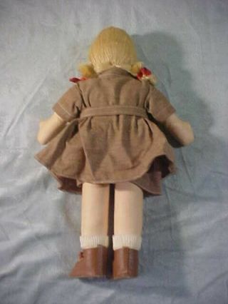 Vintage Cloth Doll Girl Scout Brownie 2