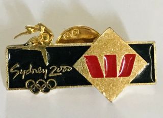 Westpac Sponsor Sydney 2000 Olympic Games Pin Badge Rare Vintage (a10)